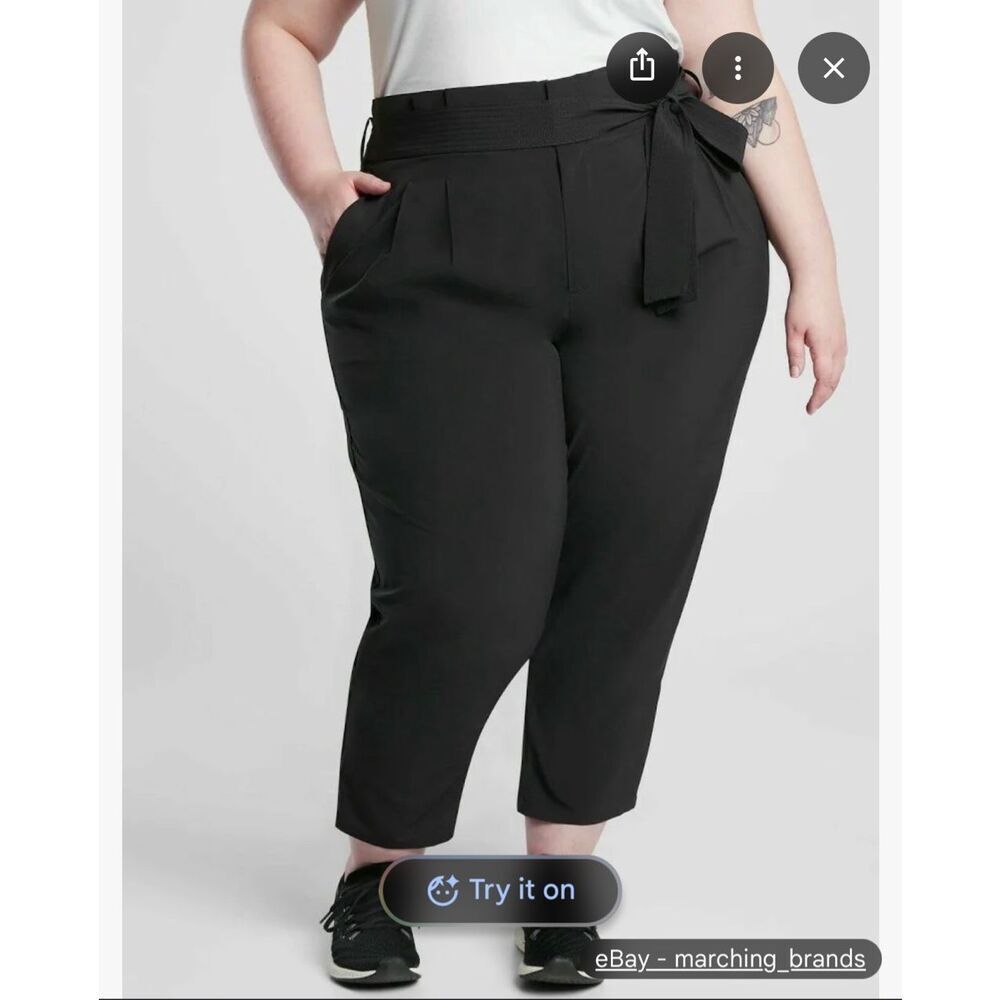 Athletea skyline pant ll navy blue plus size 24